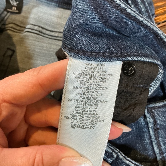 True Religion Becca Mid Rise Bootcut Jeans Women’s Size 31 Blue Denim Stretch - Picture 11 of 13
